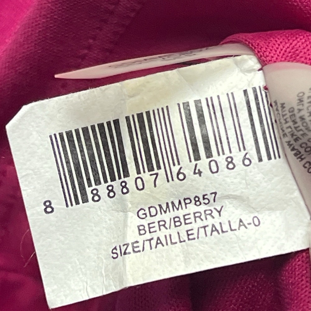 GUESS Los Angeles Dress Size 0 Berry Cocktail‎ Bodycon Sleeveless V Neck Stretch - Picture 12 of 14